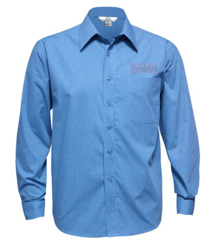 Biomedical Men's Micro Check Long Sleeve shirt